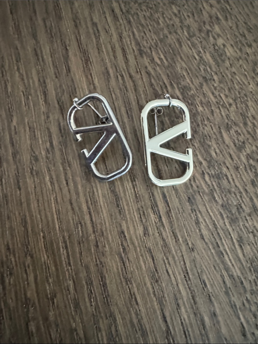 Valentino logo earrings